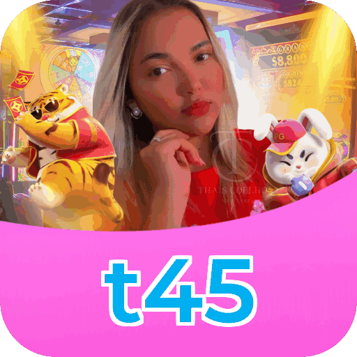 Plataforma t45 mostrando interface moderna, jogos certificados e recursos de segurança licenciados